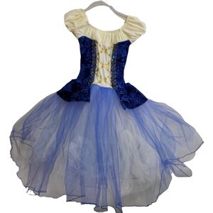 A Wish Come True Blue Ballet Dance Costume MC